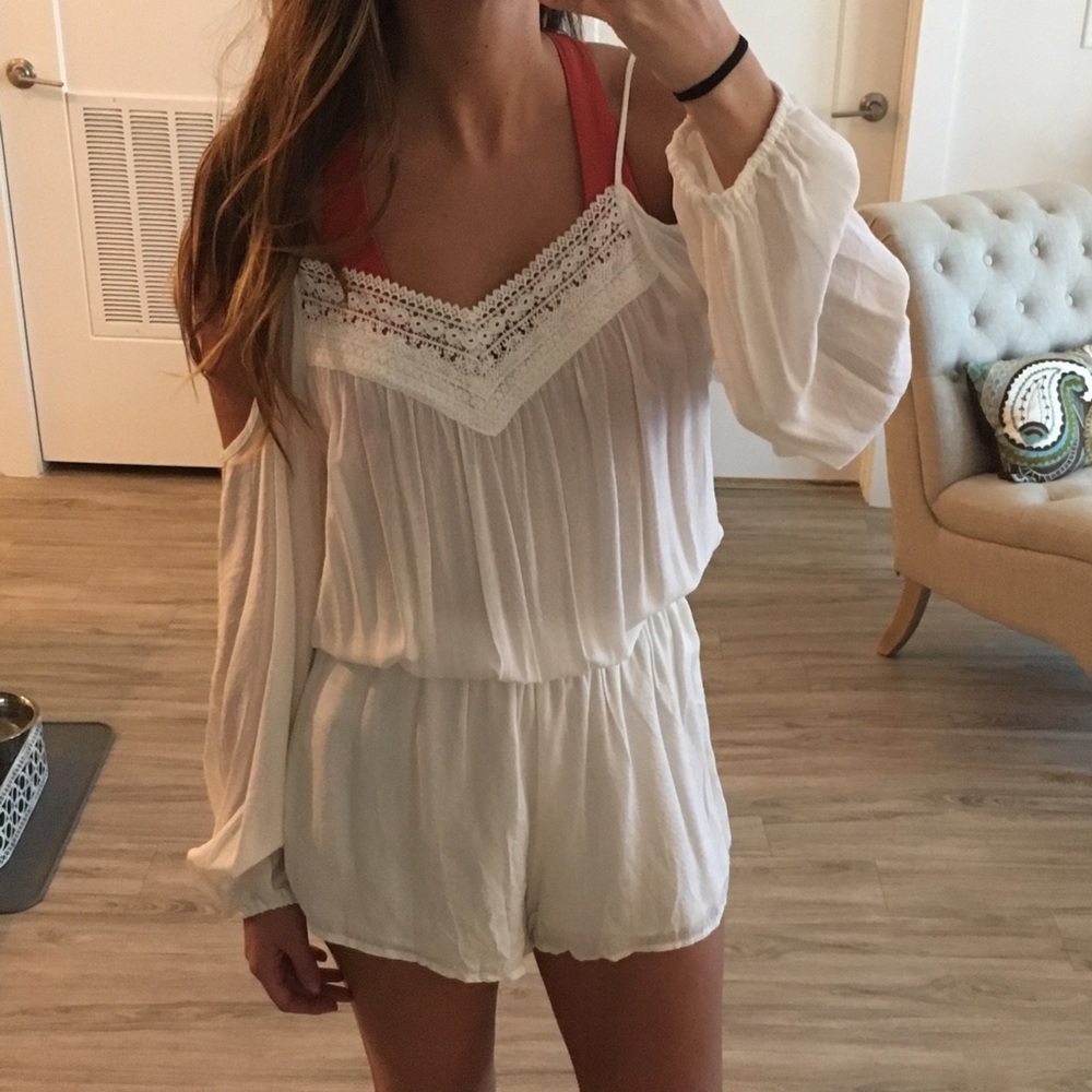 White Romper